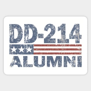 Vintage DD-214 Alumni Magnet